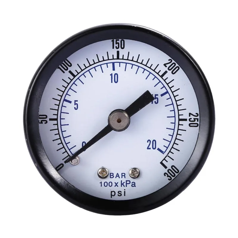 

Hot 1/8" NPT AIR PRESSURE GAUGE 0-300 PSI BACK MT 1.5" Face Promotion Free Shipping & Wholesale