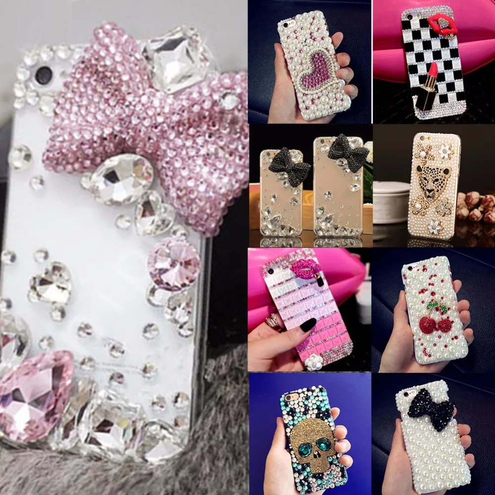 Мода и уникальные DIY крышкой ручной работы Алмаз Bling акриловые мобильного
