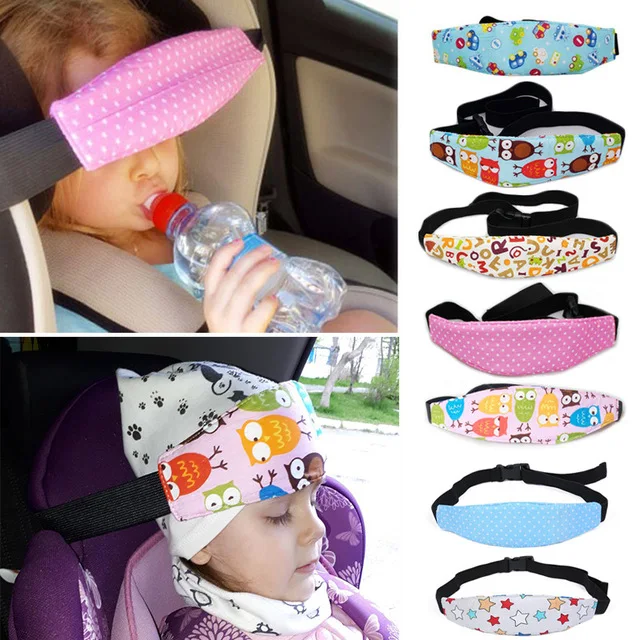 

Baby Car Safety Seat Sleep Positioner Infants And Toddler Head Support Pram Stroller Accessories Kids Adjustable Fastening Belts