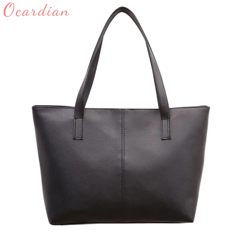 

Ocardian 2018 new hot sale Women Ladies Leather Shoulder Bag Celebrity Tote Purse Large Capacity high quality bag C0115