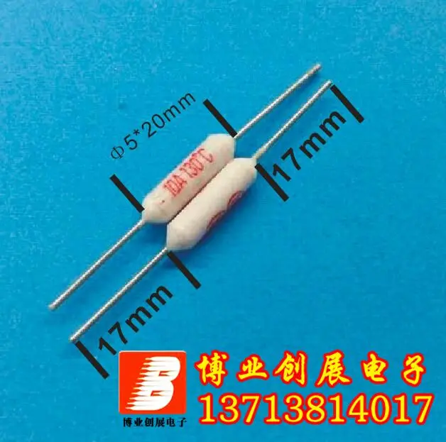 

20pcs/Rice cooker Ceramic fuse RF 10A 130 Degrees Celsius Resistance type fuse