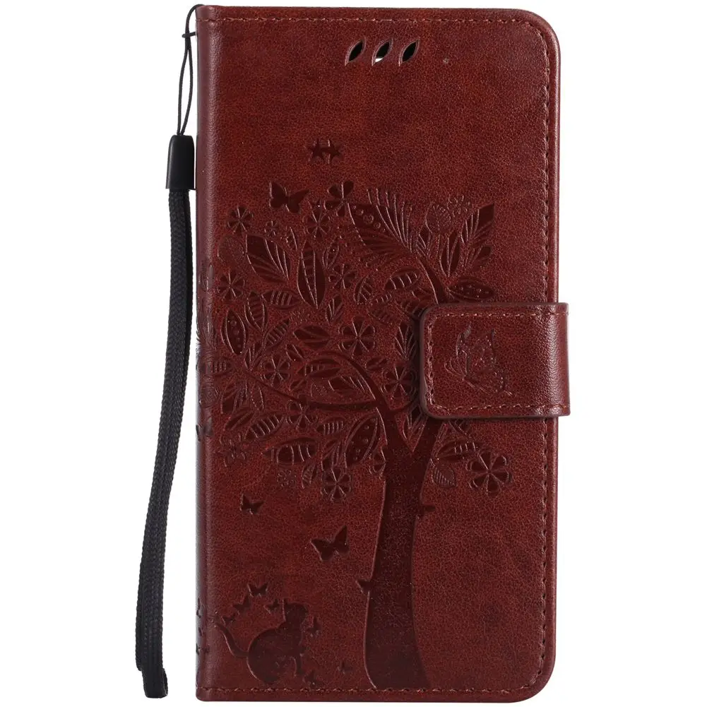 

MuTouNiao Coffee Leather Flip Case Cover For Nokia Lumia 435 550 635 640 N640 650 950 3310