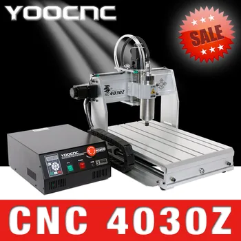 

Free tax MINI CNC 4030 engraver Desktop 4 axis wood router 3040 YOOCNC milling engraving drilling machine with USB port