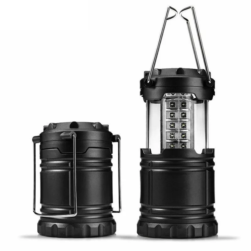 

Collapsible 30 LED Lightweight Portable Camping Lantern Hanging Tent Flashlight Light Emergencies Linternas For Hiking Camping