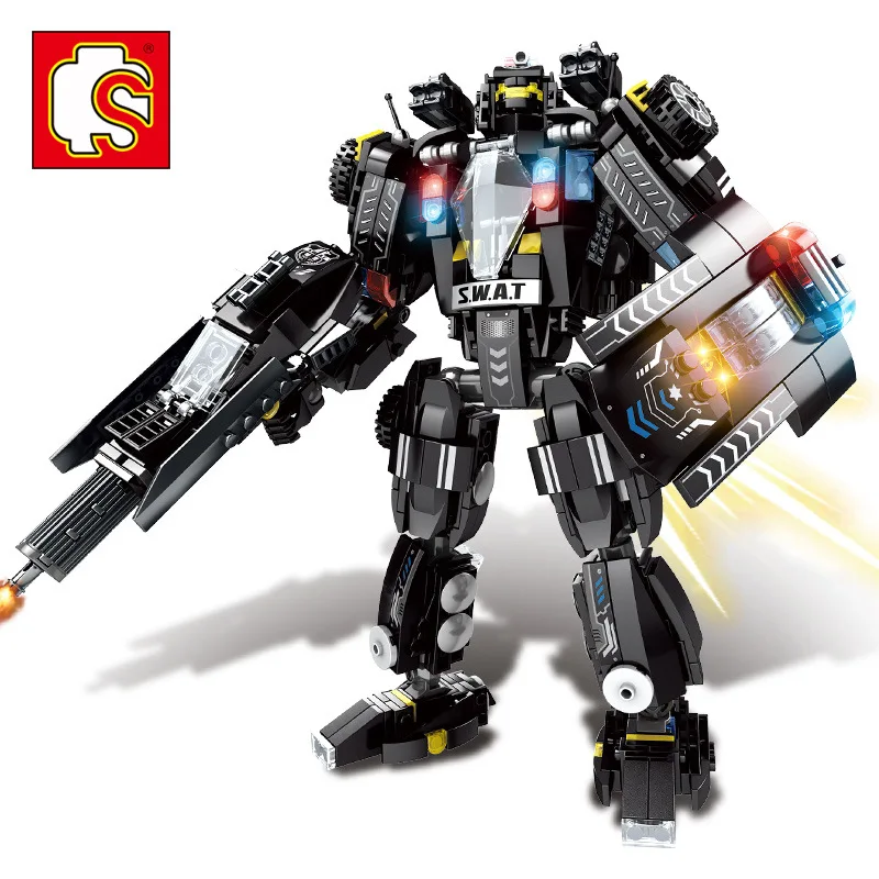 

SENBAO Building Block Black Hawk Special Force Building Block Children's Toy Small Particle Assembly Building Block Boy toys