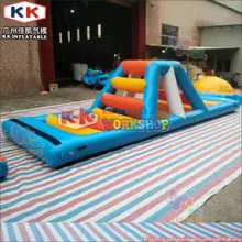 Озеро Игрушки Для Водного парка/Кемпинг воды Спортивное тренировочное снаряжение/надувной водный мост