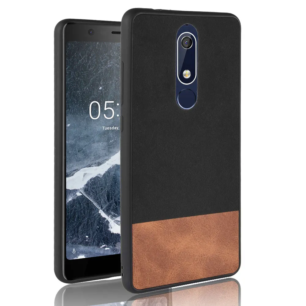 Cover For nokia 3.1 5.1 6.1 7.1 plus Case Full Protection Silicone