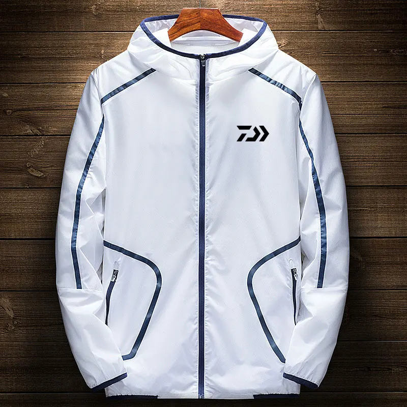 

Daiwa Summer Outdoor Fishing Clothing UV Protective Jacket Man Ultra-thin Waterproof Breathable Sea Fishing Skin Windbreaker