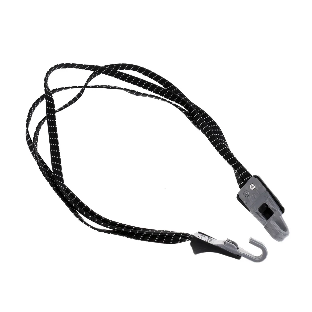 Elastic Bungee Straps Triple Band Hook Clip/Bike Rack Luggage Cargo Holder
