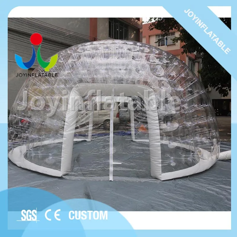 2018 Cheap Inflatable Transparent Dome Igloo Tent