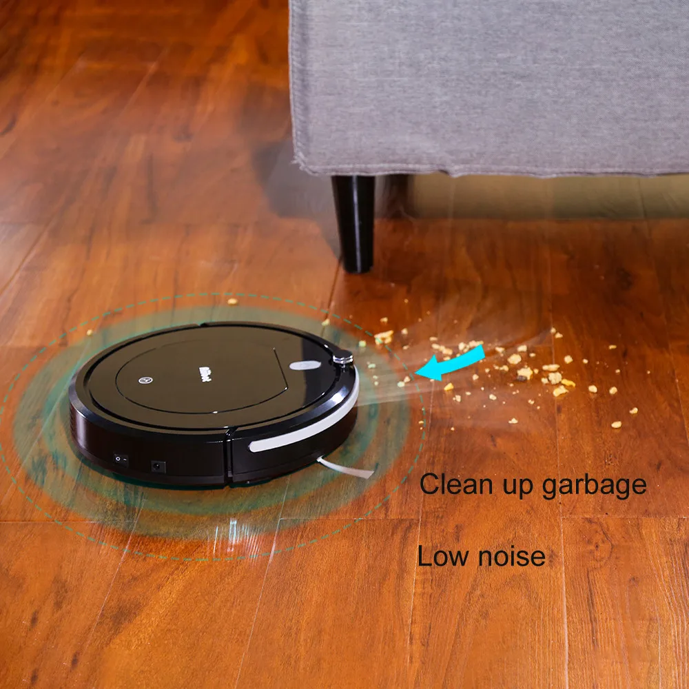 

Remote Control Smart Robot Vacuum Cleaner For Home Appliances Mopping Machine Mopping Cloth Strong Suction Random Type #XTN