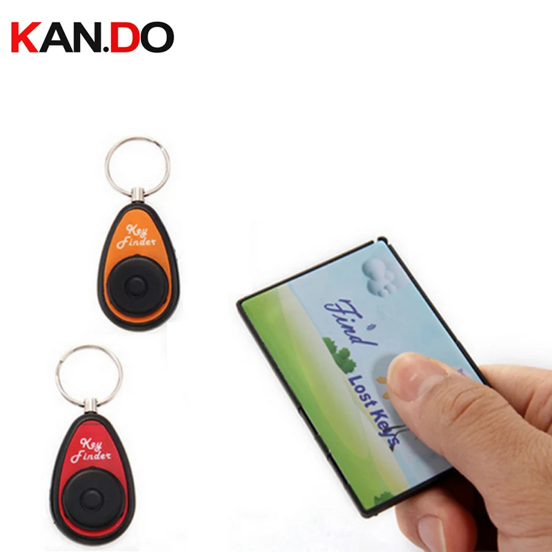 

F820 card shape finder w/ 2 receivers,Long working range remote searching alarm Electronic Key finder anti lost alarm tracker