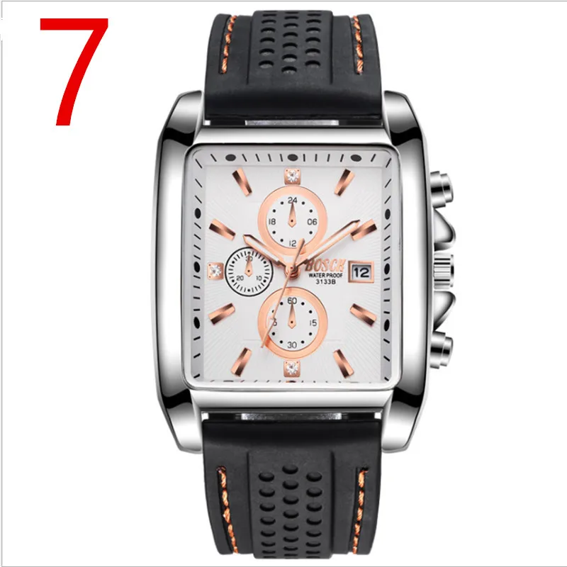 

New Arrival Men's Watches Business Calendar Fashion Casual Stainless Steel Non-mechanical Quartz Wristwatches43