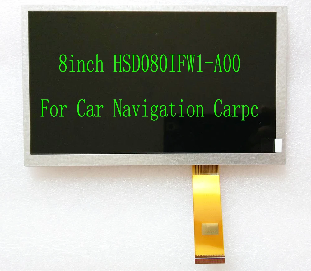 

8-дюймовый ЖК-дисплей HSD080IFW1 для Carplay Radio 193*117 мм