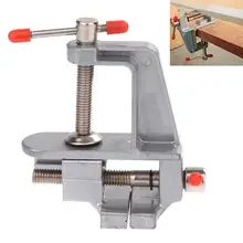 3,5 дюймов алюминиевый миниатюрный маленький хобби ювелира зажим на Настольный зажим мини инструмент тиски Гладкий мулити-функциональный