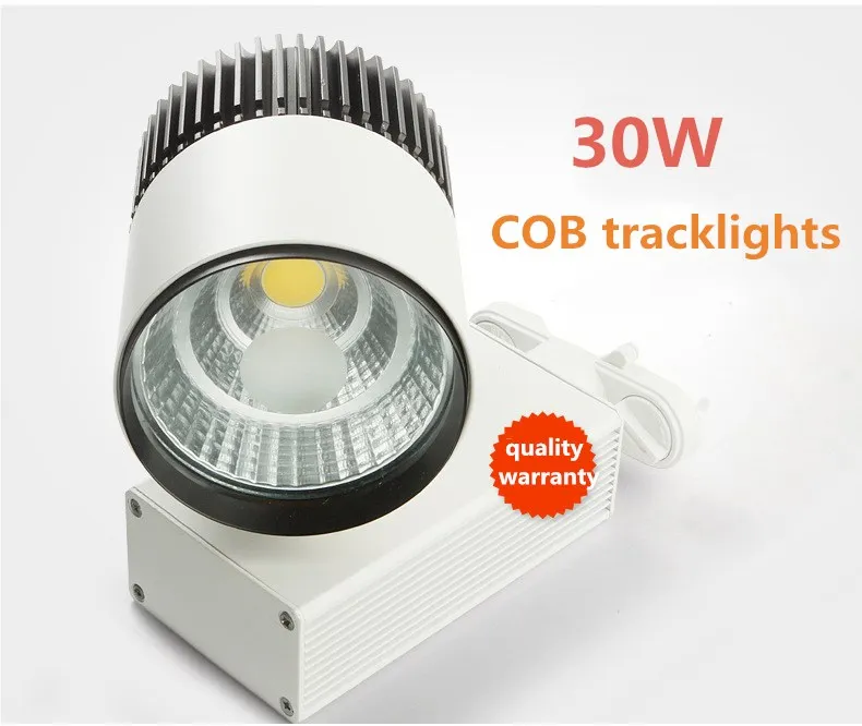 30w LED track light energy-saving lamp clothing store background wall showroom commercial mounted COB rail lights Spot ligh | Лампы и