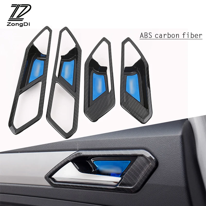 ZD Car Covers 4pcs/set For Volkswagen VW Tiguan 2 MK2 2016 2017 2018 Car Door Handle Bowl Frame Trim Cover Auto Accessories|car covers|car set covercar door - AliExpress