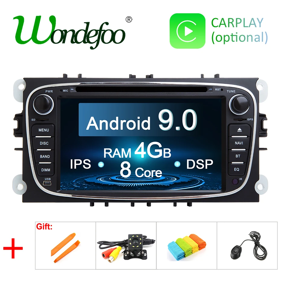Perfect Android 9.0 IPS DSP 2 DIN DVD Player For FORD focus Mondeo S-MAX C-MAX Galaxy kuga Car GPS Multimedia Radio Stereo auto pc 0 Perfect Android 9.0 IPS DSP 2 DIN DVD Player For FORD focus Mondeo S-MAX C-MAX Galaxy kuga Car GPS Multimedia Radio Stereo auto pc 0
