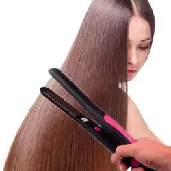 Мини утюг для волос гофрированная пластина электрическая плойка curl Инструменты моделирования случайные цвета