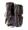 Fashion Multi-Function Full Grain Genuine Leather Travel Bag Men's Leather Luggage Travel Bag Duffle Bag Large Tote Weekend Bag 4