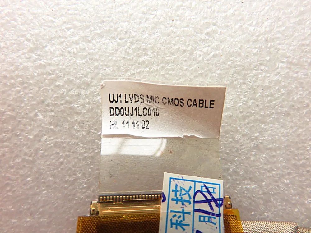 Оригинал для U32 U32U U32VM U32VJ светодиодный ЖК дисплей видео UJ1 LVDS кабель DD0UJ1LC010|lvds video
