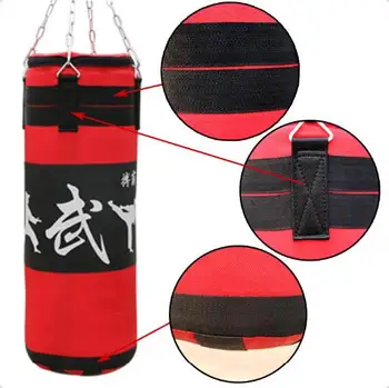 

100cm High quality Durable hanging boxing sandbag Punching Bag Fitness Sand Bag