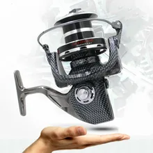 DE10000 полностью Металлическая проволочная чашка Катушка для спиннинга тип колеса рыболовная леска инвестирование удочка для морской рыбалки руль корабля 13 шестерня