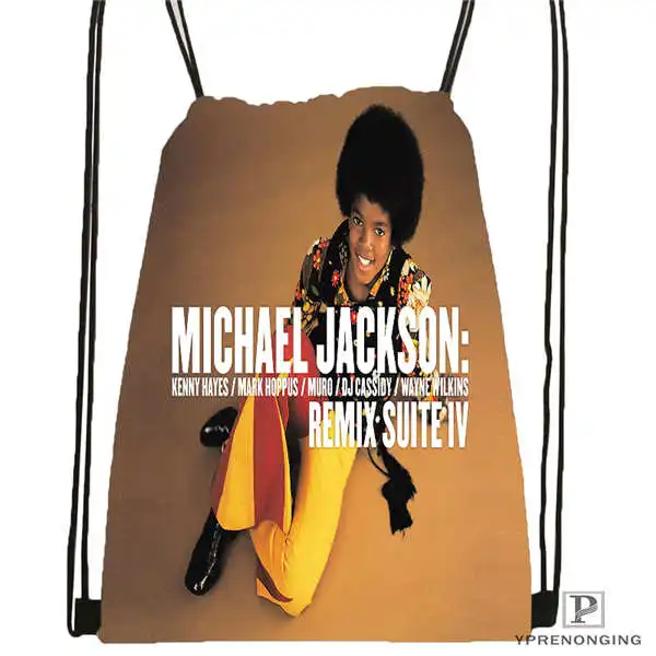 Custom Jimi Hendrix 1 Drawstring Backpack Bag Cute Daypack Kids Satchel Black Back 31x40cm 2018612 01