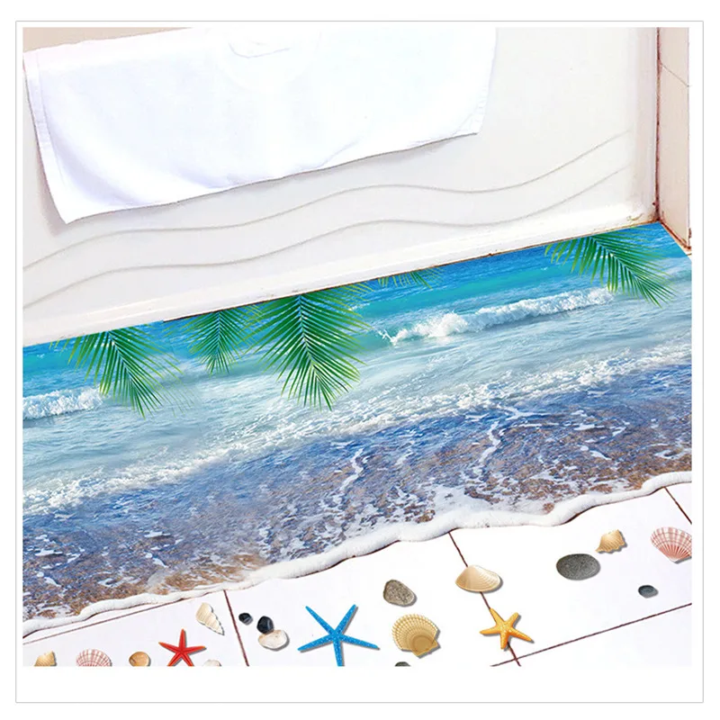 Hotel rental bathroom bathroom entrance Kitchen floor decorative