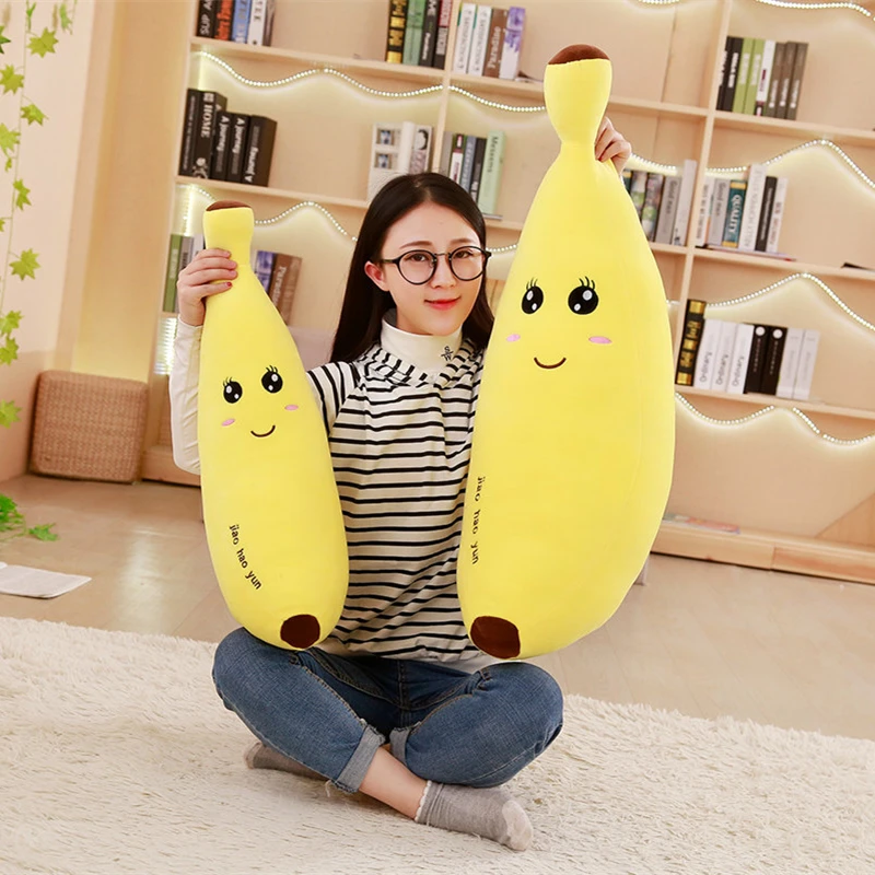 MIAOOWA 1 шт. 60 см Kawaii банан мягкая подушка детская имитация банана Подушка игрушка