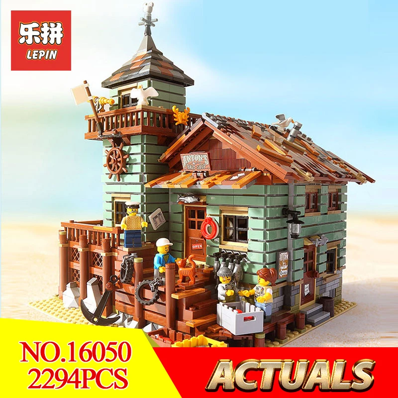 

Lepin 16050 2294Pcs Creative Old Finishing Store Set Children Educational Model Building Blocks Bricks Toys LegoINGlys 21310