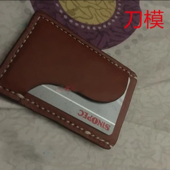 

3pcs/set leather craft template cutter card holder wallet case knife mould leather hole punches tool set deri el aletleri