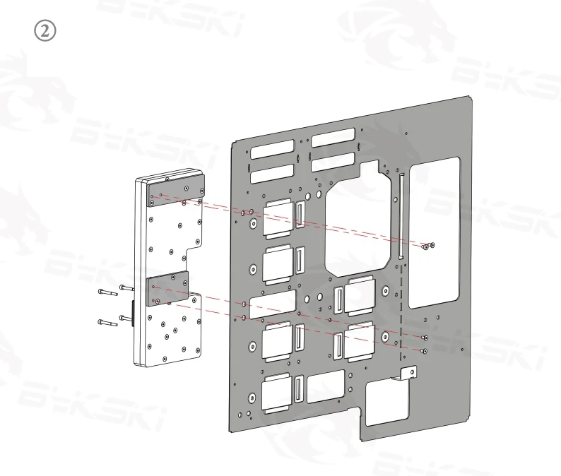 BYKSKI акриловый бак для использования в WIN 909 чехол для компьютера/3PIN 5 V D-RGB/Combo DDC насос крутой водный канал решение