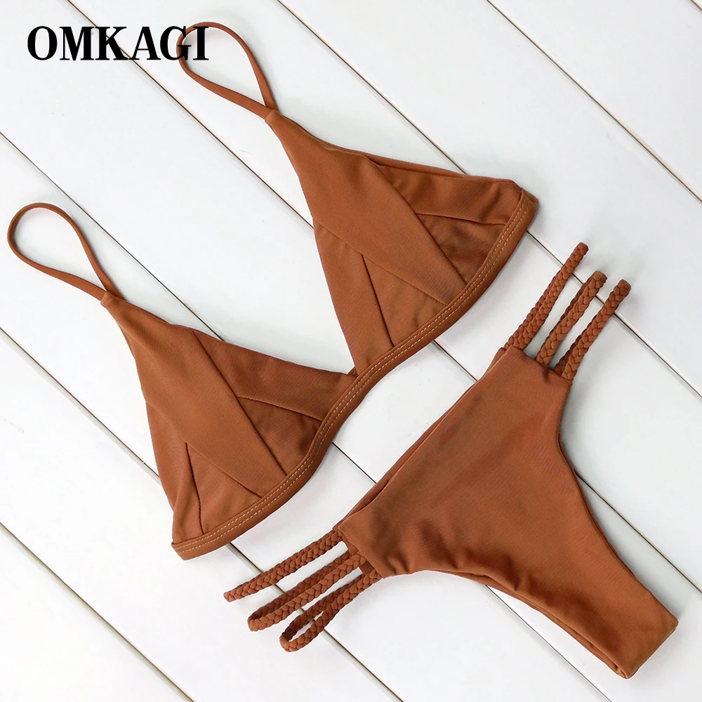 Hot Sexy Brazilian Bikini 2017 Swimwear Women Swimsuit Bathing Suit Biquini Bikini Set Bandage Swim Suit