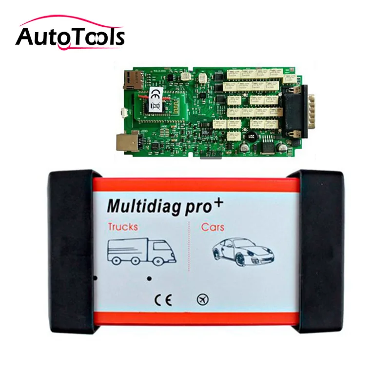 

5pcs/lot DHL FREE high quality New MultiDiag Pro PLUS TCS cdp scanner with bluetooth+2016.R0 with single pcb board vci