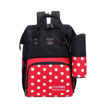 

Backpack Women School New Mammy Bag Shoulder Function Large Capacity Fashion Mommy Pregnant Woman Travel Package Mother Child