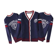 Г. Модные кардиганы для мальчиков, Детская рубашка детские свитера куртки с длинными рукавами и v-образным вырезом Верхняя одежда для детей Детская одежда От 3 до 12 лет