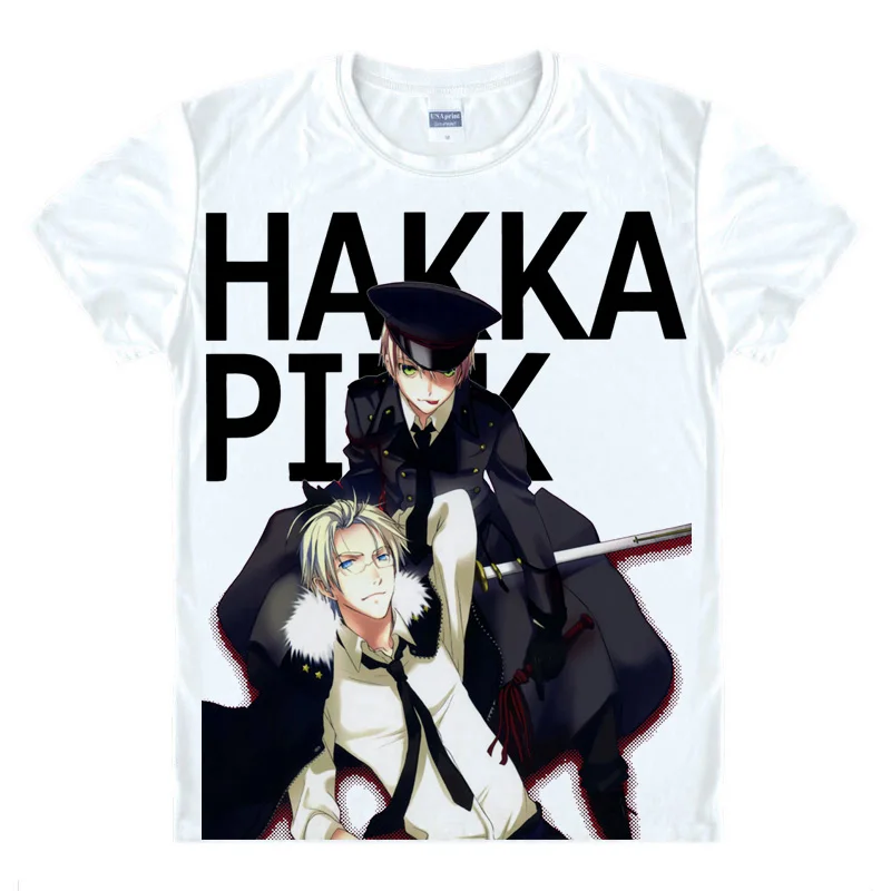 Coolprint футболка с изображением в стиле Аниме Хеталия и страны оси футболки Hetalia