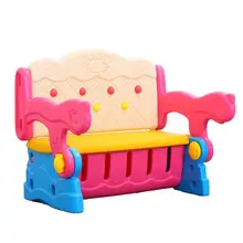 Детская спинка кресла пластиковый утолщенный детский Портативный Обеденный стул многофункциональная Складная лавка диван стул