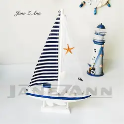 Джейн Z Ann фотоподставки для новорожденных средиземноморском стиле студия украшения твердой древесины лодка морской корабль аксессуары