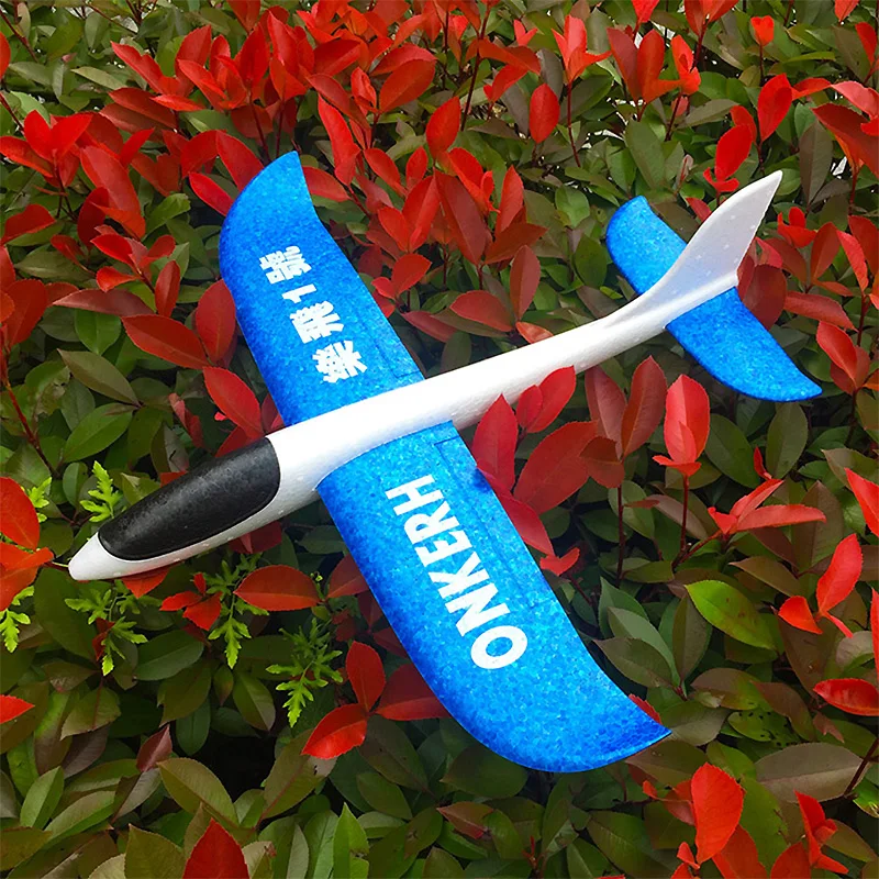 48 см ручной бросок Летающий планер самолет из пеноматериала игрушка самолеты - Фото №1