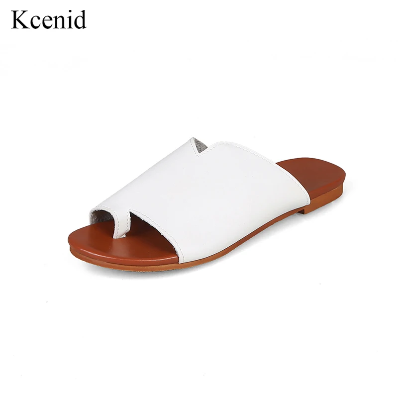 

Kcenid 2019 Summer beach slippers for women casual shoes fashion women slider shoes outdoor slippers indoor slip ons flip flops