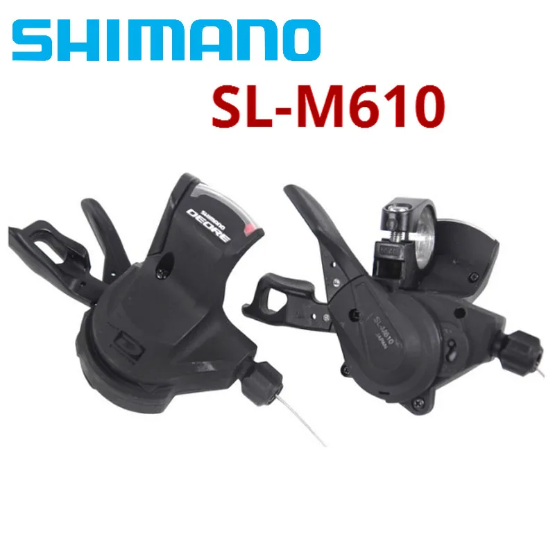 Shimano Deore SL M610 2x10 3x10 20 30 скорость велосипедной передачи рычаг 20С 30С mtb горный