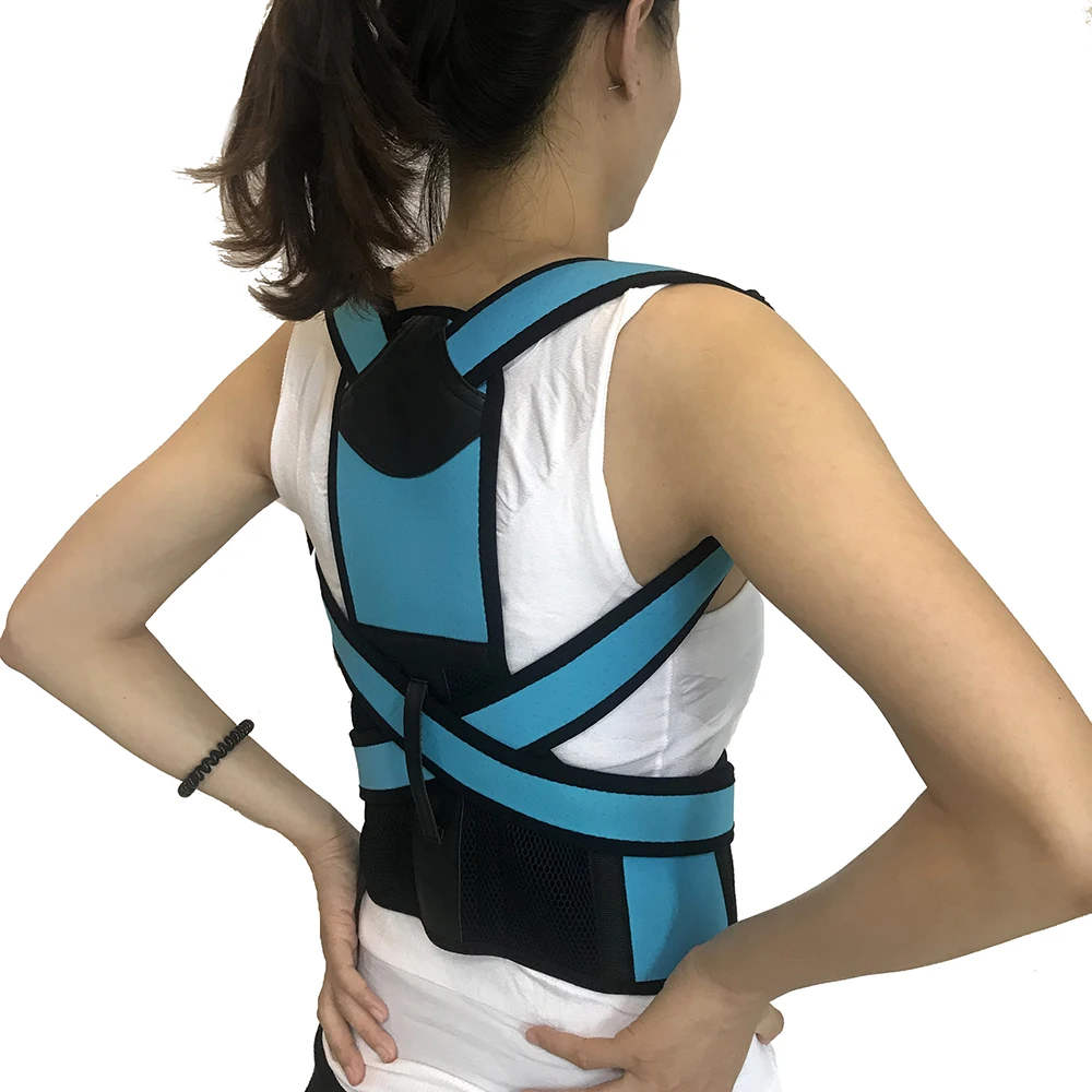 

Adjustable Children Adult Corset Back Posture Corrector Therapy Shoulder Scoliosis Brace Spine Support Belt Women Men XS-L BS04