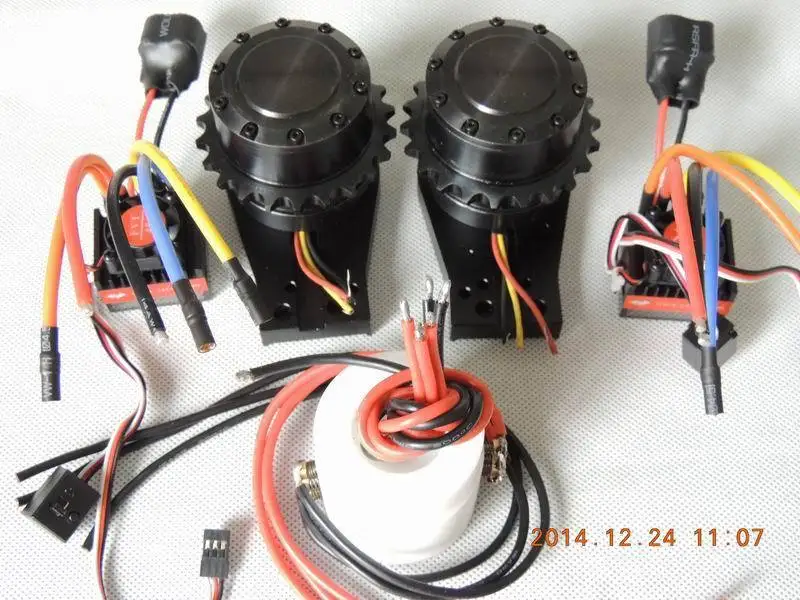 Upgraded Brushless Double Motor+ESC Power 1/12 SCALE RC