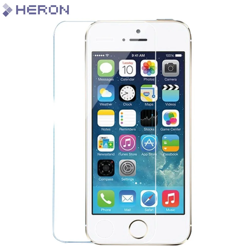 0.3mm Tempered Glass Film for iPhone 5 5s Screen Protector for i6 6s 6 plus i7 7 8 i8 plus for iPhone X ix Xs Max XR