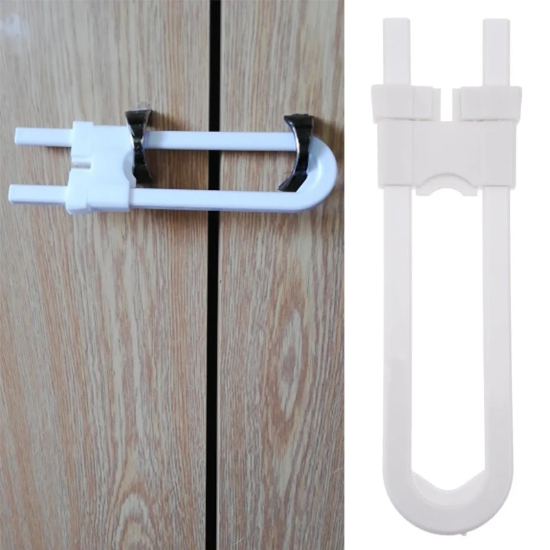 1Pcs baby safety lock U shaped children baby lock child