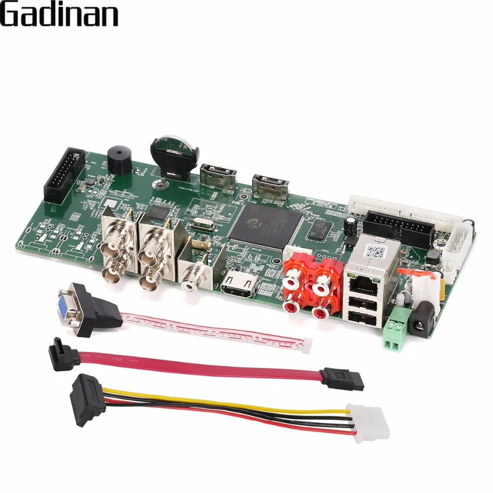 GADINAN AHD 4MP 4 канала печатной платы DVR Регистраторы видео доска XVR для 3MP