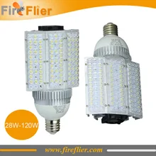 2 шт. уличная Светодиодная лампа 30 Вт e27 Лампа дорожного освещения 40 Вт 50 Вт 60 Вт светодиодные лампы кукурузы сад 80 Вт 100 Вт 120 Вт e40 угол луча 120 градусов
