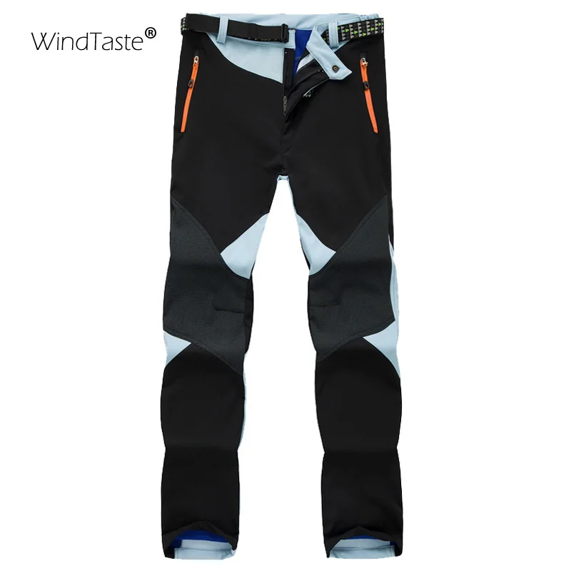 WindTaste женские Зимние флисовые термо штаны уличная брендовая одежда для пеших